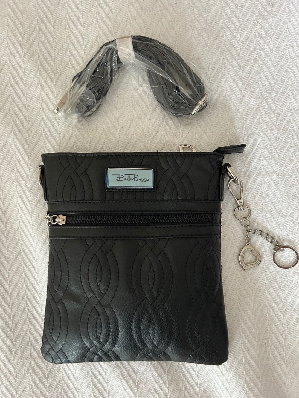 Bella Russo Quilted Crossbody Bag